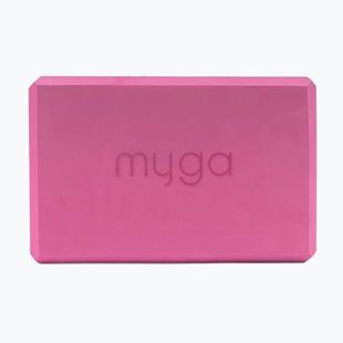 Yoga-Block Myga Foam Block pink
