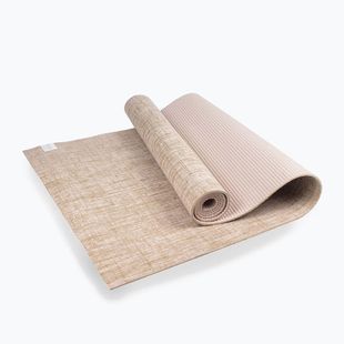 Yogamatte Myga Jute 5 mm beige