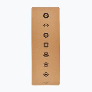 Yogamatte Myga Chakra XL 6 mm brown