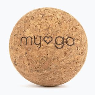 Massageball Myga 5 cm brown