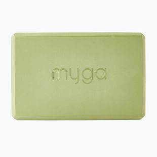 Yoga-Block Myga Foam Block green