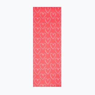 Yogamatte Myga Heart Limited Edition red
