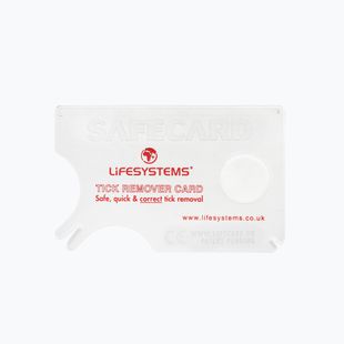 Zeckenentfernungswerkzeug Lifesystems Trick Remover Card weiß LM342