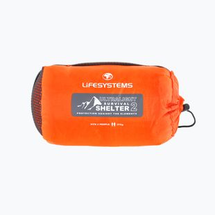Lifesystems Ultralight Survival Shelter 2 Zwei-Personen-Notfallzelt orange LM4233