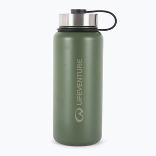Lifeventure Edelstahlflasche 1000 ml khaki Thermoflasche