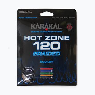 Squashsaite Karakal Hot Zone Braided 120 11 schwarz