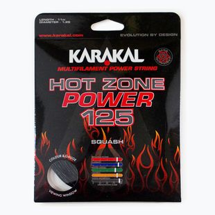 Squashsaite Karakal Hot Zone Power 125 11 m schwarz