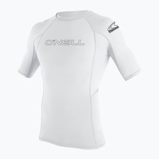 Schwimm T-Shirt Herren O'Neill Basic Skins Rash Guard white