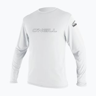 Schwimm Longsleeve  Herren O'Neill Basic Skins Sun Shirt white