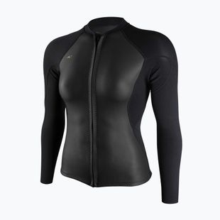 Damen-Neoprenanzug O'Neill Bahia 1/0.5mm Full-Zip Jacket glide black/black/black