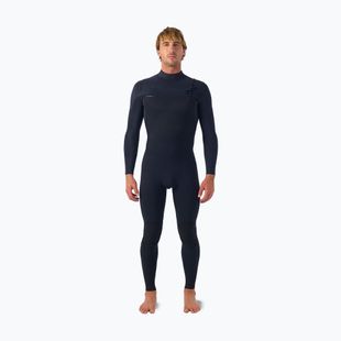 Herren Schwimm-Neoprenanzug O'Neill Hyperfreak 5/4+ mm Chest Zip Full black/black