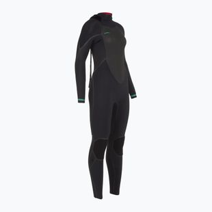 Women's O'Neill Psycho Tech 5/4+ Back Zip Full Schwarz Neopren Schaumstoff