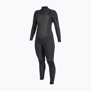 Damen-Neoprenanzug O'Neill Psycho Tech 5/4+ Chest Zip Full black/black