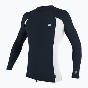 Men's O'Neill Premium Skins Rash Guard schiefer/weiß/schiefer schwimmen Longsleeve