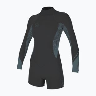 Damen Schwimm-Neoprenanzug O'Neill Bahia 2/1 mm Back Zip Spring tempered steel/shaded island sky