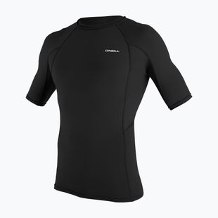 Herren-Schwimmshirt O'Neill Basic Skins Rash Guard SS black
