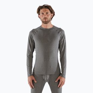 Herren-Thermoaktivshirt Surfanic Bodyfit Crewneck charcoal
