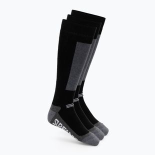 Skisocken Surfanic Endurance Merino 2 pack black