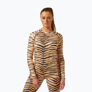 Damen-Thermoaktivshirt Surfanic Cozy Limited Edition Crew Neck tiger
