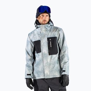 Herren-Skijacke Surfanic Avalanche Concrete grey