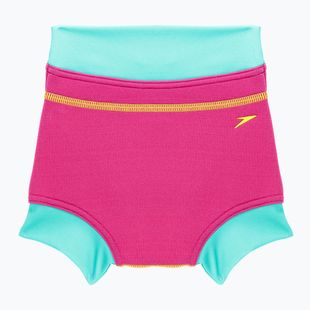 Speedo Swimnappy Cover rosa/blaue Schwimmwindel