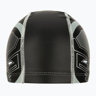 Speedo Printed Pace grau/schwarze Schwimmkappe für Kinder