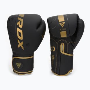 Boxhandschuhe RDX F6 schwarz-gold BGR-F6MGL