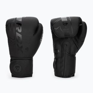 RDX F6 mattschwarze Boxhandschuhe