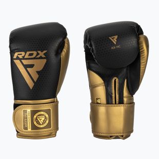 Boxhandschuhe RDX L2 Mark Pro SPaarring Boxing Hook & Loop golden
