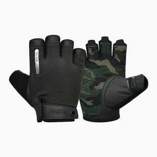 Trainings Handschuhe RDX T2 Half army green