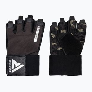 Trainings Handschuhe RDX T2 Half brown