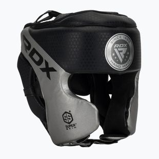 Boxhelm RDX L1 Mark Pro Cheek Boxing Training Head Guard silver