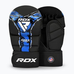 MMA-Handschuhe RDX Grappling Shooter New Aura F17 black/blue