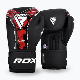 Boxhandschuhe RDX Boxing New Aura F17 black/red
