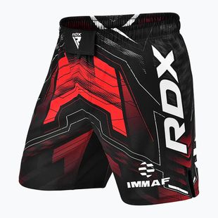 Herren Trainingsshorts RDX IMMAF Approved MMA Fight & Training red