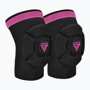 RDX K5 Hosiery Knee Foam Knieschützer schwarz/rosa