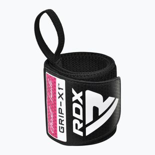 Handgelenkbandagen RDX WR11 Gym Wirst Wrap black/pink