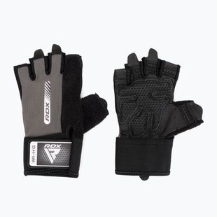 RDX Gym Workout Handschuhe W1 grau