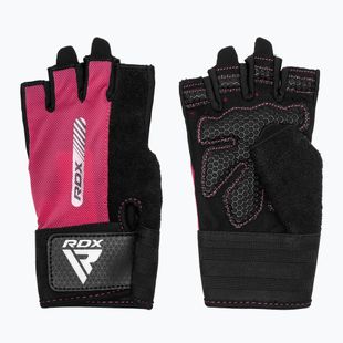 RDX Gym Workout Handschuhe W1 rosa