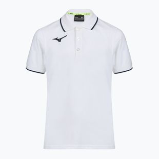 Kinder-Shirt Mizuno Polo white/navy