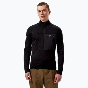 Fleece Sweatshirt Hoodie Herren Berghaus Ridge-Hiker black