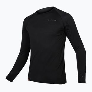 Fahrrad Longsleeve Herren Endura Baabaa Merino black