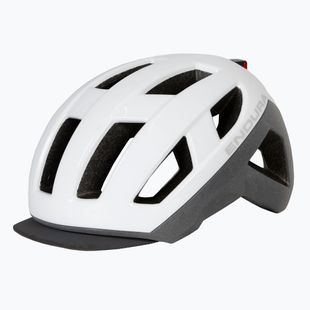 Endura Urban Luminite weißer Fahrradhelm