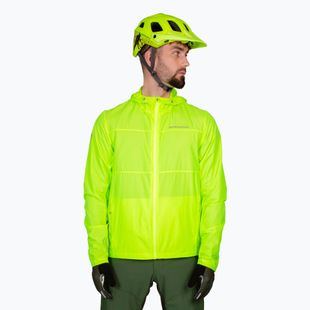 Herren Fahrradjacke Endura Hummvee Windshell hi-viz gelb