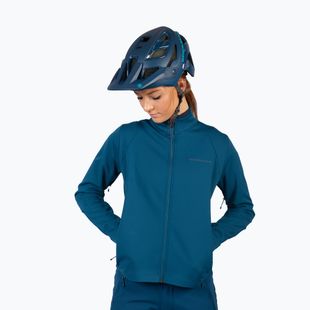 Fahrradjacke Damen Endura SingleTrack Softshell blueberry