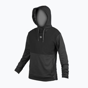 Fahrrad Hoodie Herren Endura Trailster Tech Hoodie black