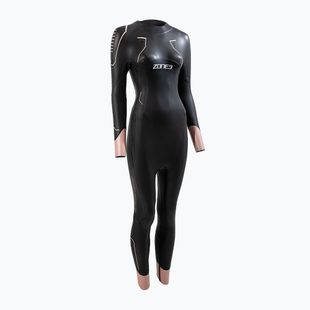 Schaumstoff für das Schwimmen Damen ZONE3 Vision black/rose pink/gun metal