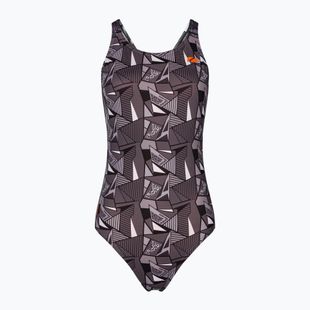 Badeanzug Damen ZONE3 OWS Renew Classic black/white