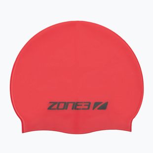Schwimmkappe ZONE3 Silicone Swim red