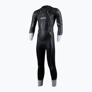 Triathlon-Neoprenanzug Herren ZONE3 Aspire black/chalk
